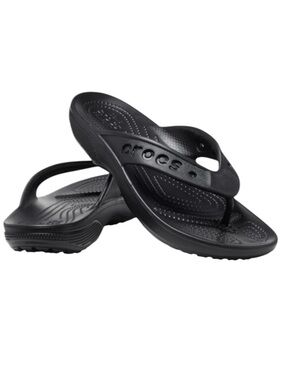 Crocs Baya II Black Thong Sandals Women’s 8 Men’s 6 NWT
K